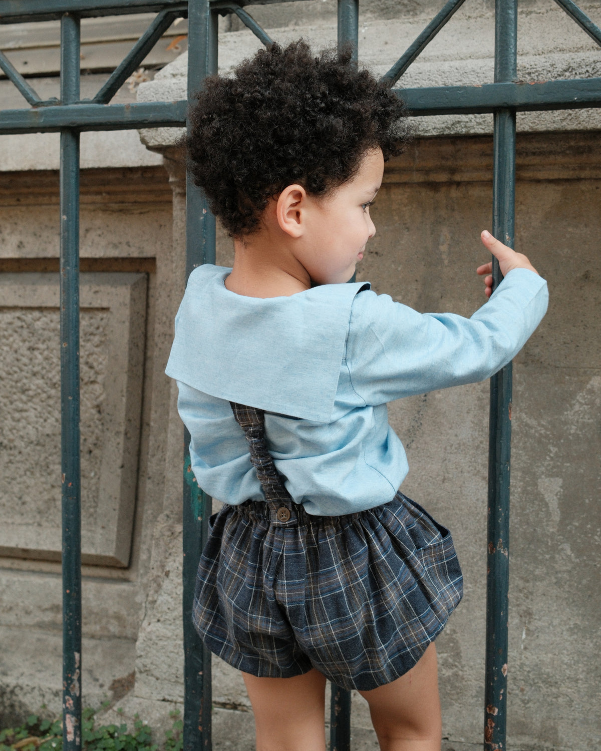 Shirt MONCEAU - heathered blue [Maison Marelle](26FW)drop1 15