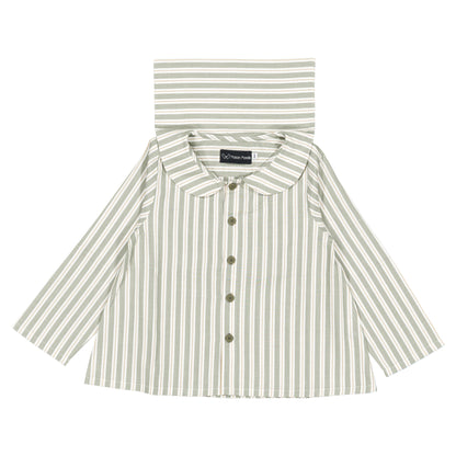 Shirt MONCEAU - sauge stripes [Maison Marelle](26FW)drop1 10