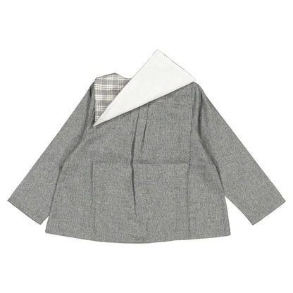 Blouse MONGE - flannel grey [Maison Marelle](26FW)drop1 8