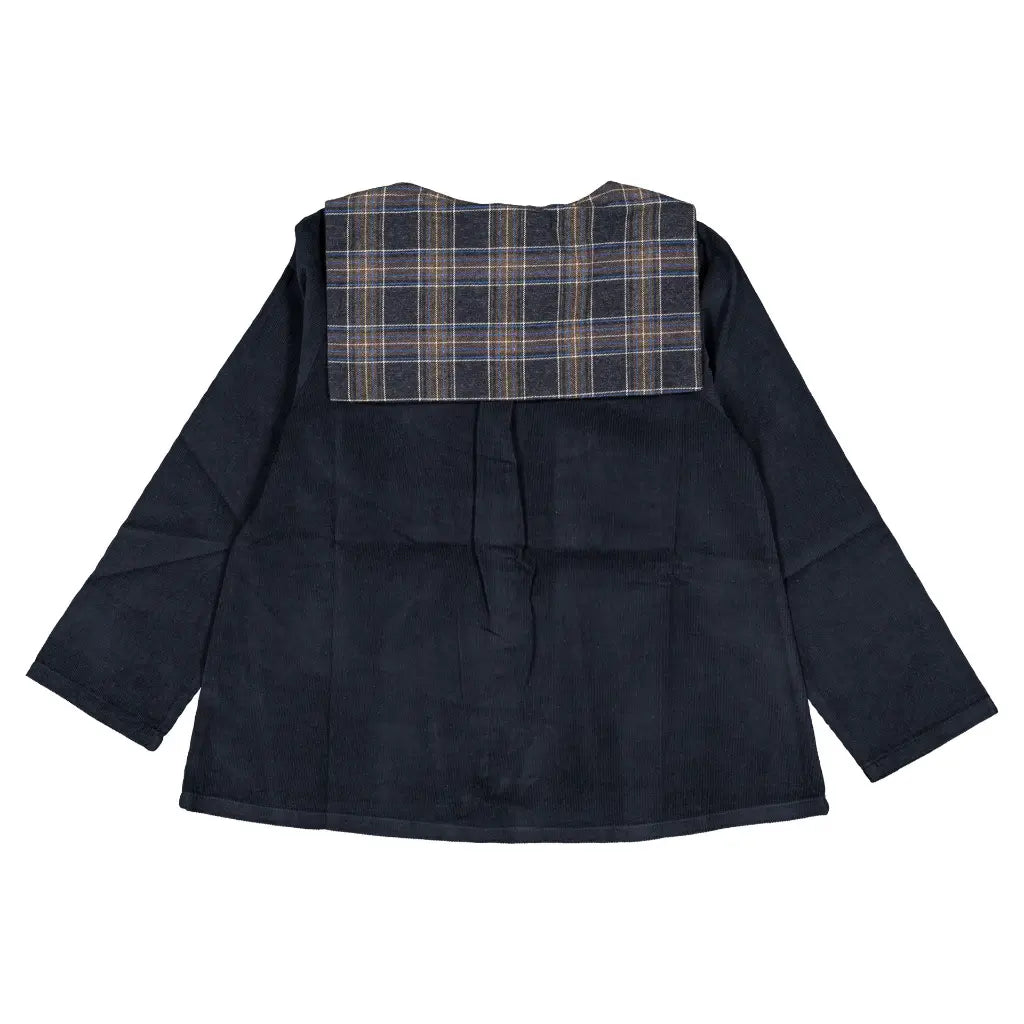 Blouse MONGE - velvet blue [Maison Marelle](26FW)drop1 9