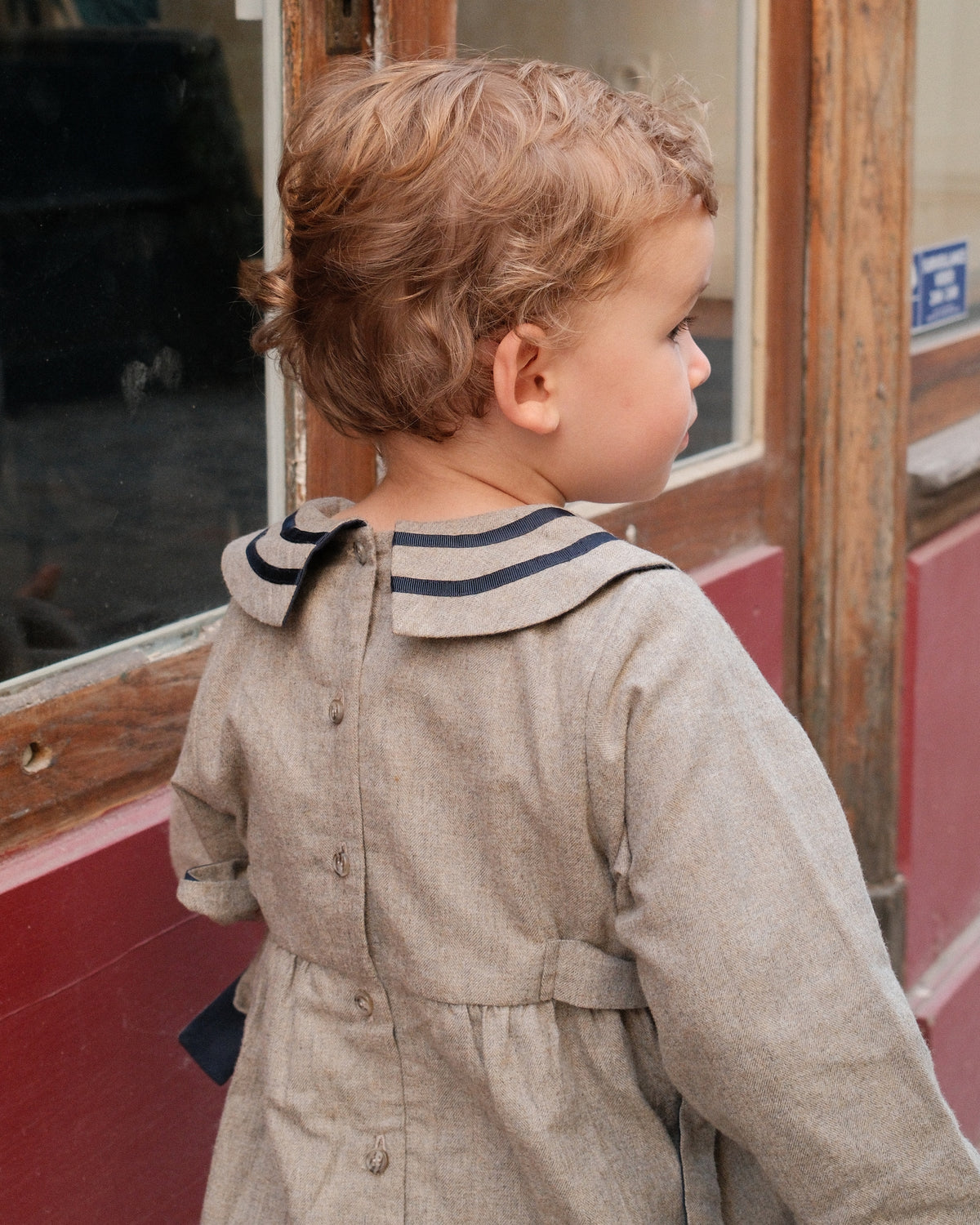 Romper ODEON - heathered oatmeal [Maison Marelle](26FW)drop1 3