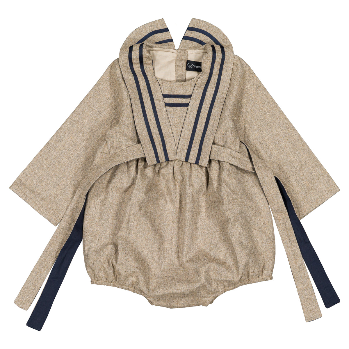 Romper ODEON - heathered oatmeal [Maison Marelle](26FW)drop1 9