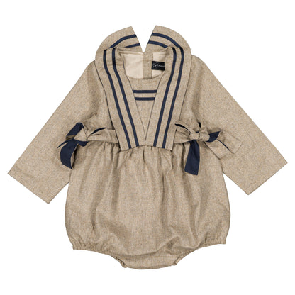 Romper ODEON - heathered oatmeal [Maison Marelle](26FW)drop1 10