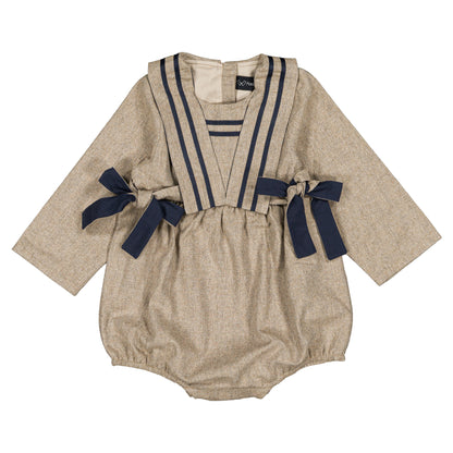 Romper ODEON - heathered oatmeal [Maison Marelle](26FW)drop1 12