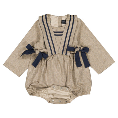 Romper ODEON - heathered oatmeal [Maison Marelle](26FW)drop1 13