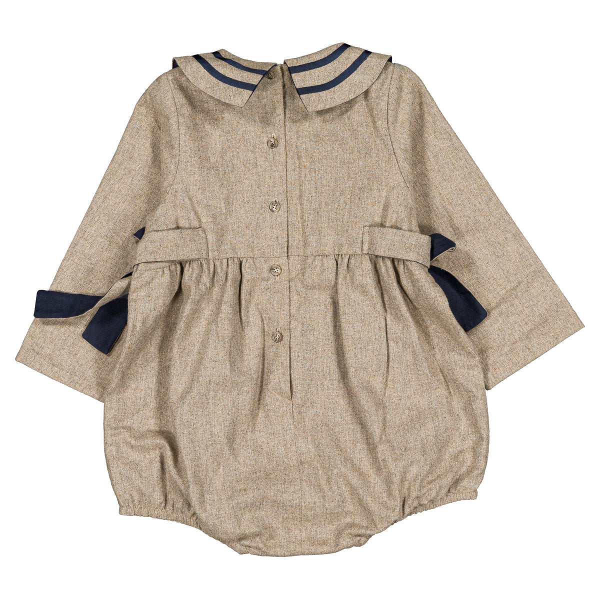 Romper ODEON - heathered oatmeal [Maison Marelle](26FW)drop1 14