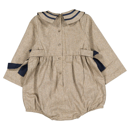 Romper ODEON - heathered oatmeal [Maison Marelle](26FW)drop1 14