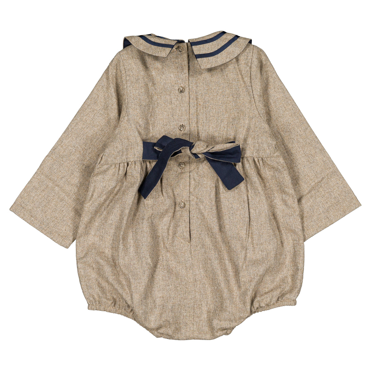 Romper ODEON - heathered oatmeal [Maison Marelle](26FW)drop1 15