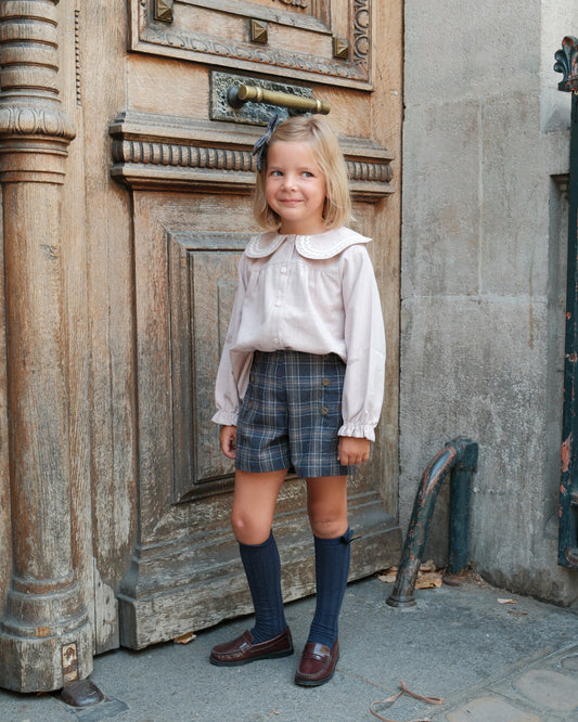 Blouse PASSY - dusty pink [Maison Marelle](26FW)drop1 1