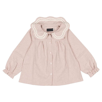 Blouse PASSY - dusty pink [Maison Marelle](26FW)drop1 2