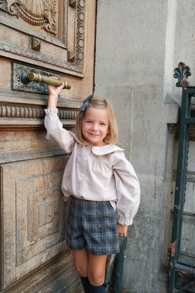 Blouse PASSY - dusty pink [Maison Marelle](26FW)drop1 4