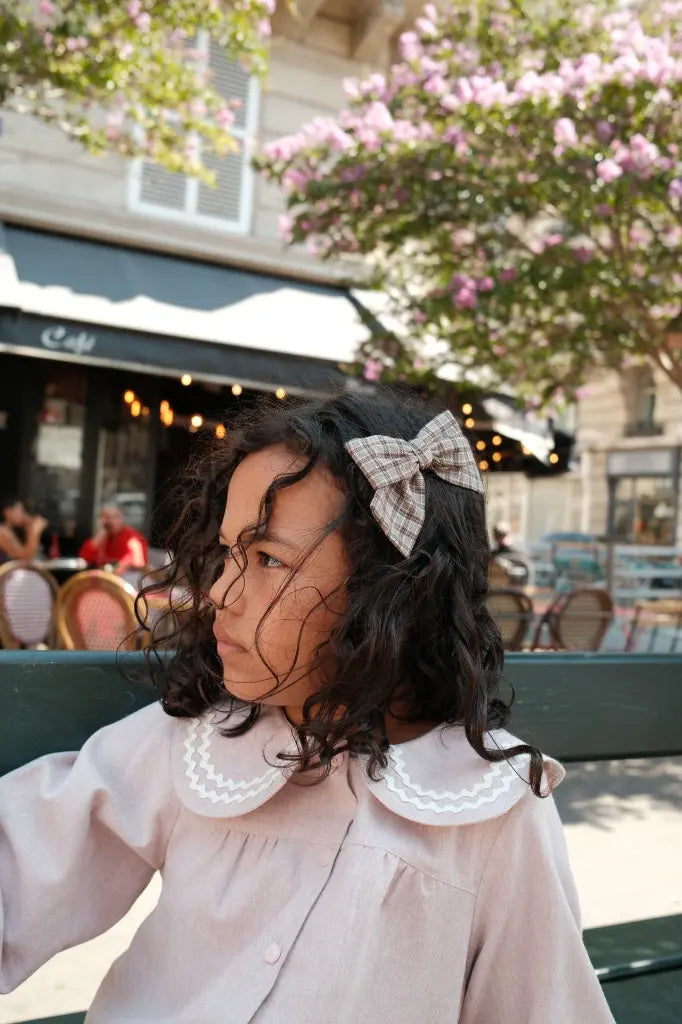 Blouse PASSY - dusty pink [Maison Marelle](26FW)drop1 5