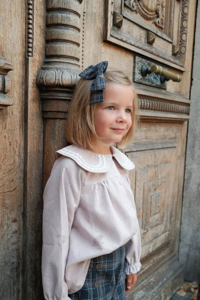 Blouse PASSY - dusty pink [Maison Marelle](26FW)drop1 9