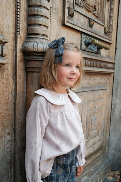 Blouse PASSY - dusty pink [Maison Marelle](26FW)drop1 9