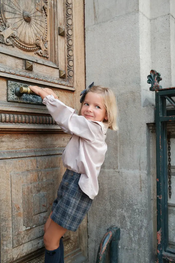 Blouse PASSY - dusty pink [Maison Marelle](26FW)drop1 10
