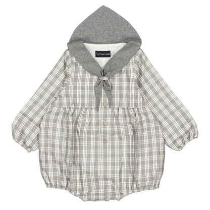 Romper ROI - grey tartan [Maison Marelle](26FW)drop1 9
