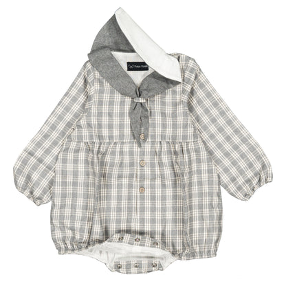 Romper ROI - grey tartan [Maison Marelle](26FW)drop1 11