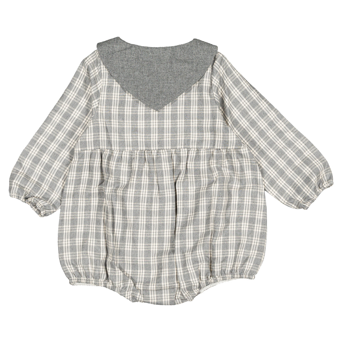 Romper ROI - grey tartan [Maison Marelle](26FW)drop1 13