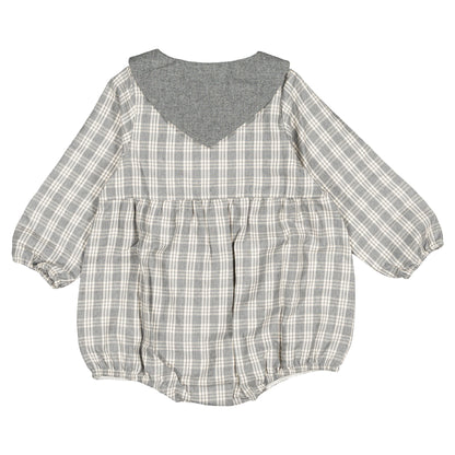Romper ROI - grey tartan [Maison Marelle](26FW)drop1 13
