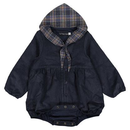 Romper ROI - velvet navy [Maison Marelle](26FW)drop1 12