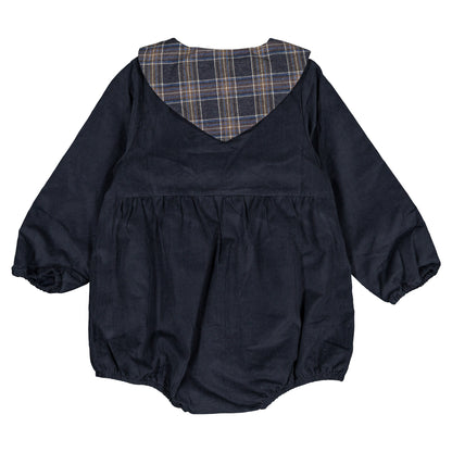 Romper ROI - velvet navy [Maison Marelle](26FW)drop1 14