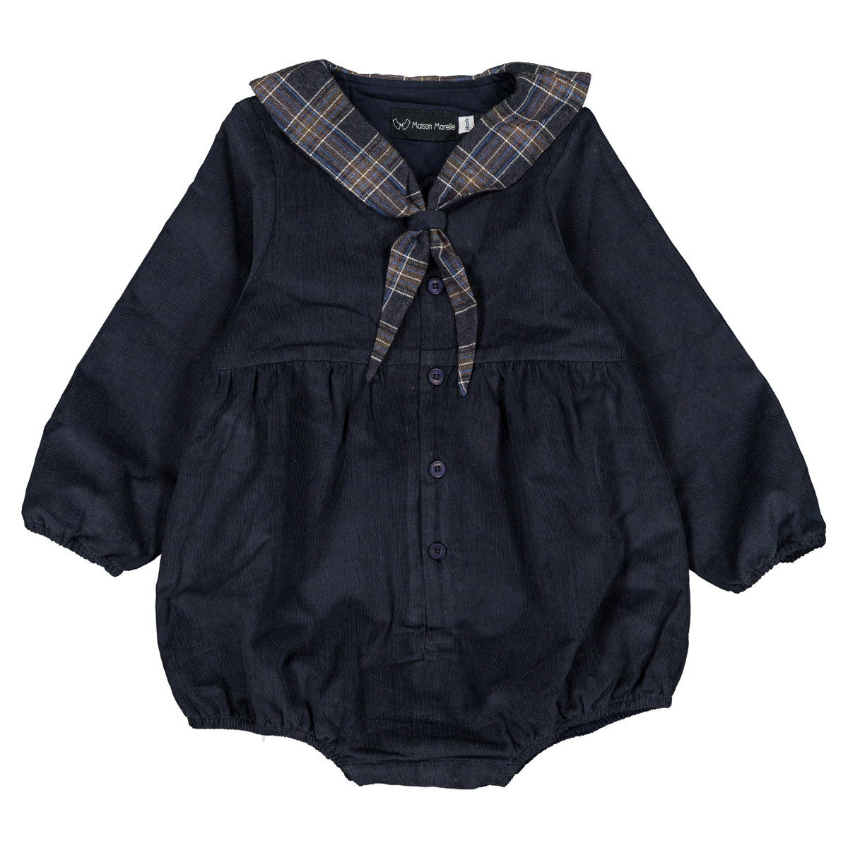 Romper ROI - velvet navy [Maison Marelle](26FW)drop1 15
