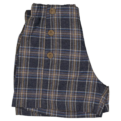 Short SEVRES - blue tartan [Maison Marelle](26FW)drop1 9