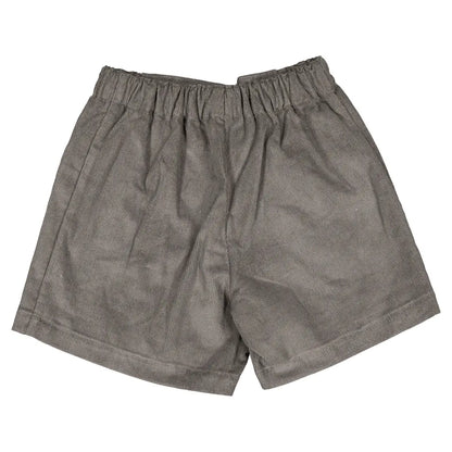 Short SEVRES - deep grey velvet [Maison Marelle](26FW)drop1 4