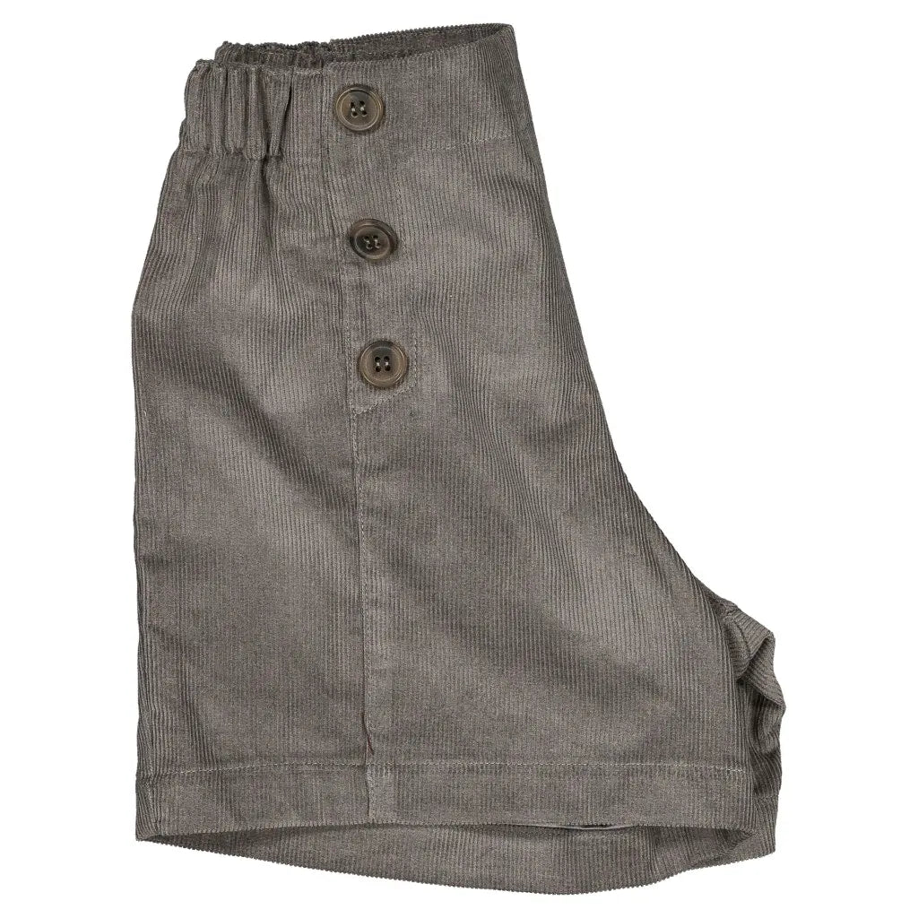 Short SEVRES - deep grey velvet [Maison Marelle](26FW)drop1 5