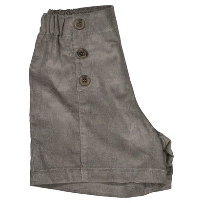Short SEVRES - deep grey velvet [Maison Marelle](26FW)drop1 5