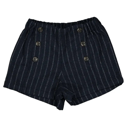 Short SEVRES - navy stripes [Maison Marelle](26FW)drop1 1