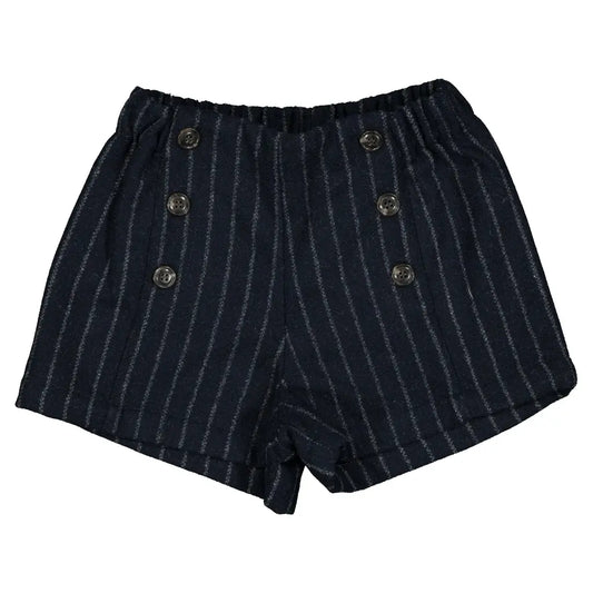 Short SEVRES - navy stripes [Maison Marelle](26FW)drop1 1