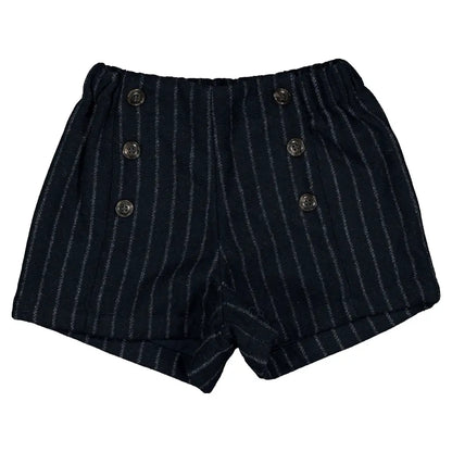 Short SEVRES - navy stripes [Maison Marelle](26FW)drop1 2