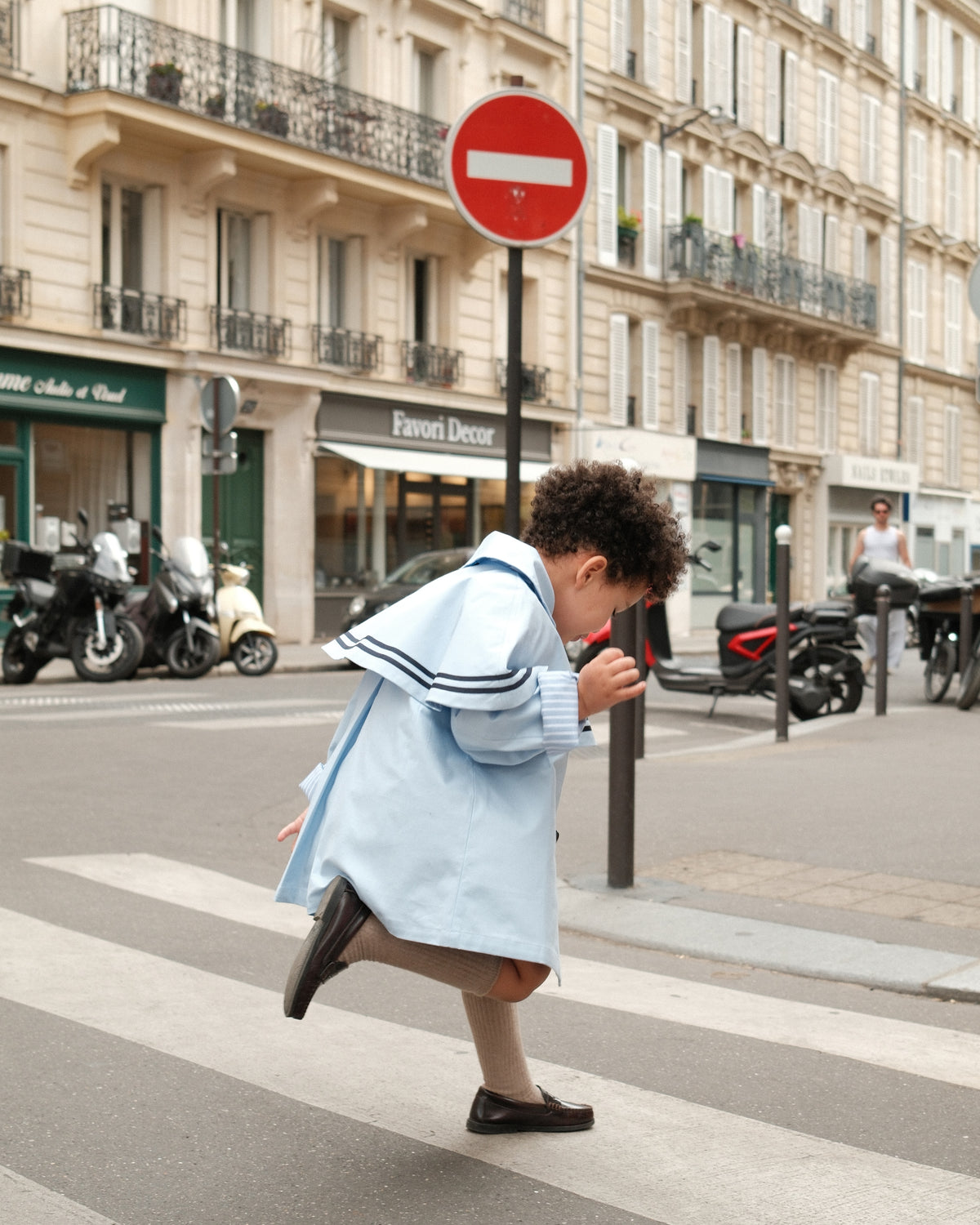 Jacket SHERLOCK - blue sky [Maison Marelle](26FW)drop1 2