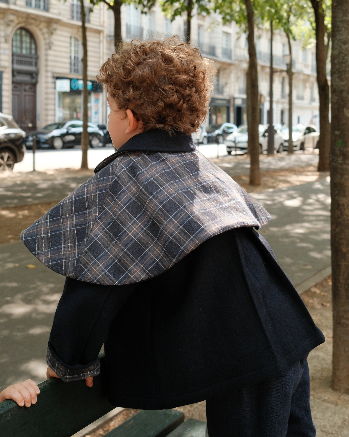 Jacket SHERLOCK - blue wool [Maison Marelle](26FW)drop1 2