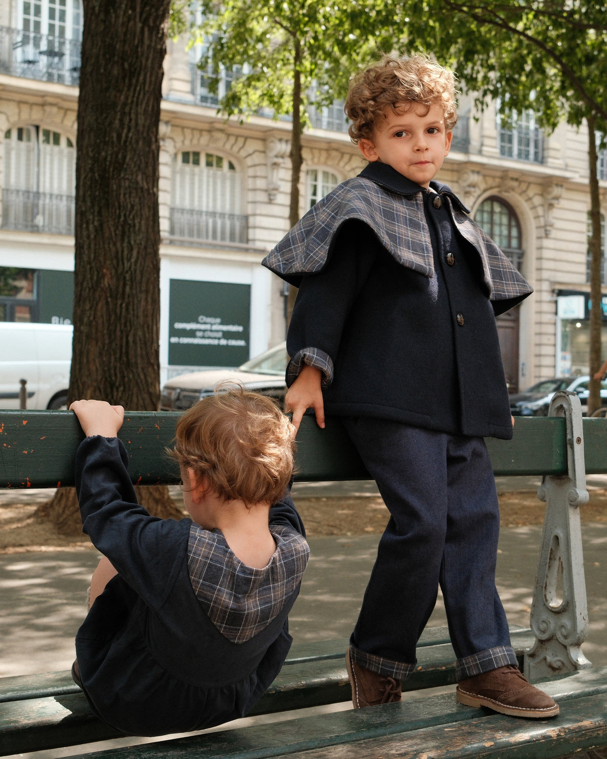 Jacket SHERLOCK - blue wool [Maison Marelle](26FW)drop1 5