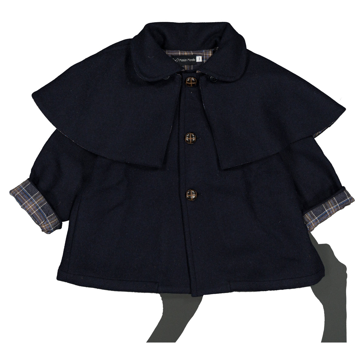 Jacket SHERLOCK - blue wool [Maison Marelle](26FW)drop1 10