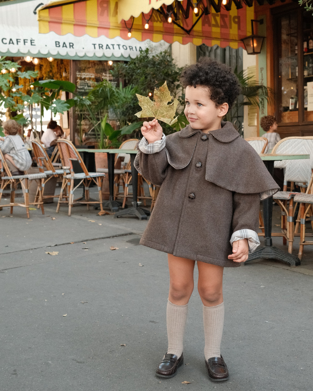 Jacket SHERLOCK - brown wool [Maison Marelle](26FW)drop1 1