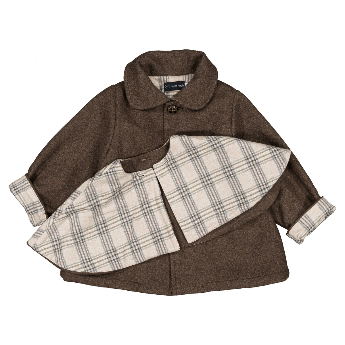 Jacket SHERLOCK - brown wool [Maison Marelle](26FW)drop1 6