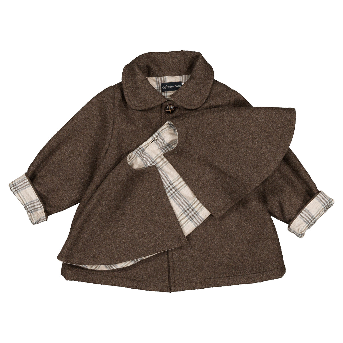 Jacket SHERLOCK - brown wool [Maison Marelle](26FW)drop1 7