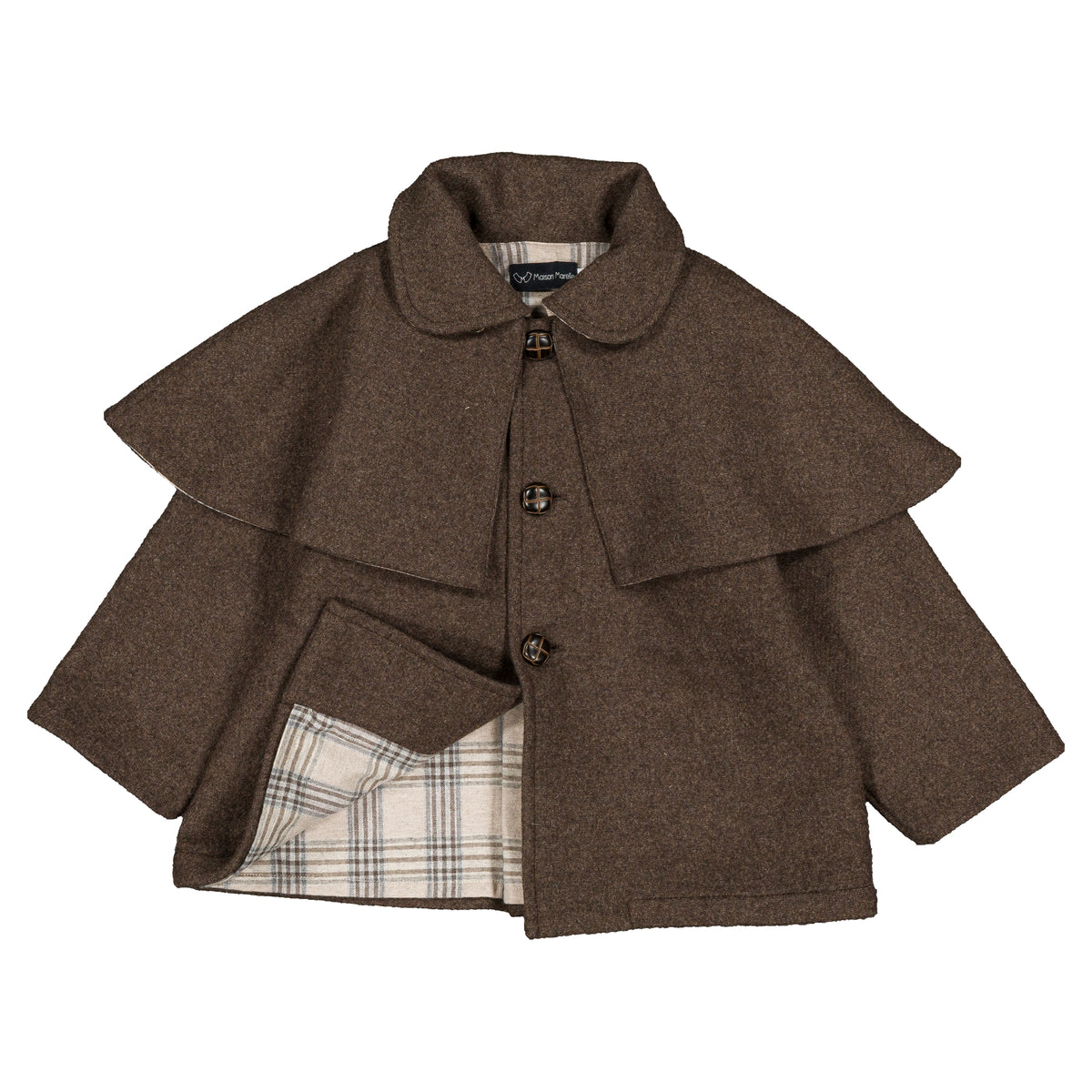 Jacket SHERLOCK - brown wool [Maison Marelle](26FW)drop1 9