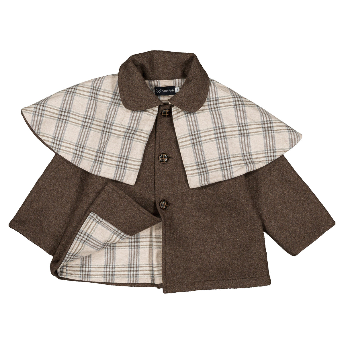 Jacket SHERLOCK - brown wool [Maison Marelle](26FW)drop1 11