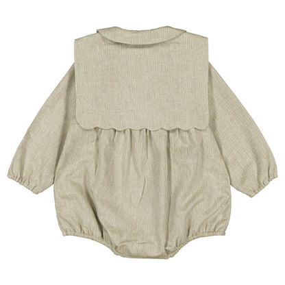 Romper SORBONNE - olive [Maison Marelle](26FW)drop1 9