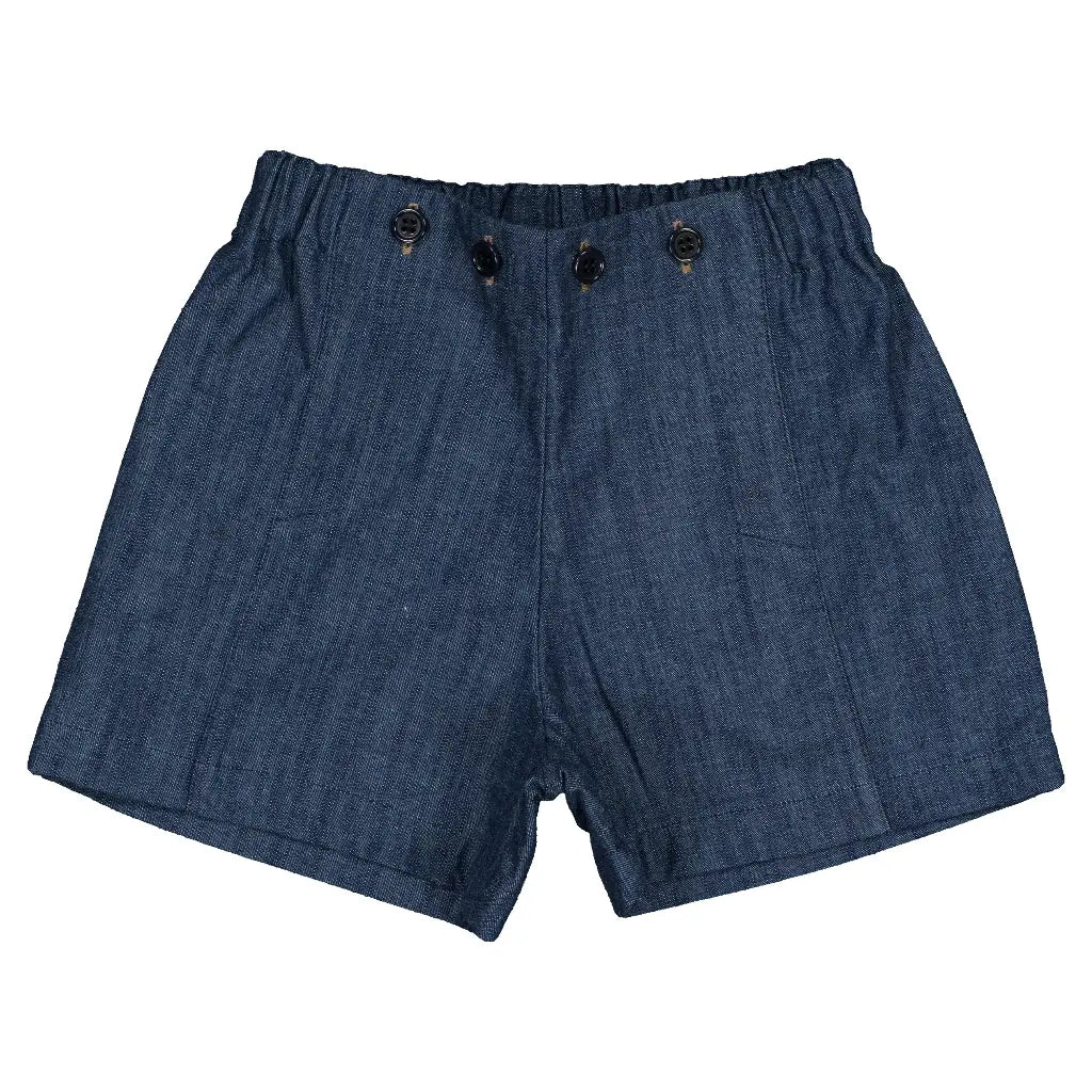 Short SOUFFLOT - blue denim [Maison Marelle](26FW)drop1 1