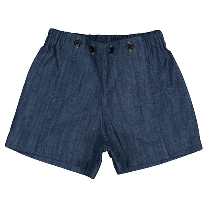 Short SOUFFLOT - blue denim [Maison Marelle](26FW)drop1 1