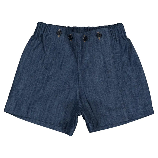 Short SOUFFLOT - blue denim [Maison Marelle](26FW)drop1 1