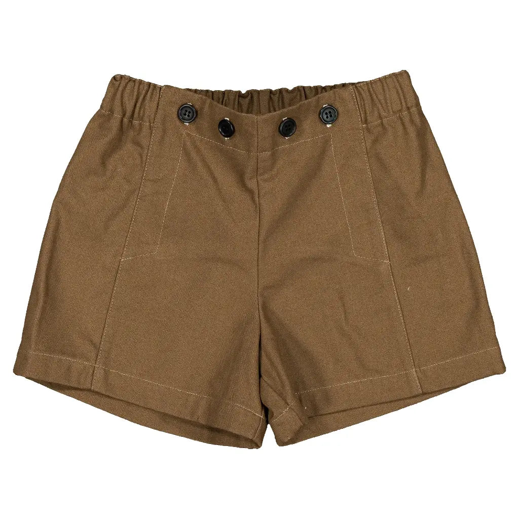 Short SOUFFLOT - light brown [Maison Marelle](26FW)drop1 1