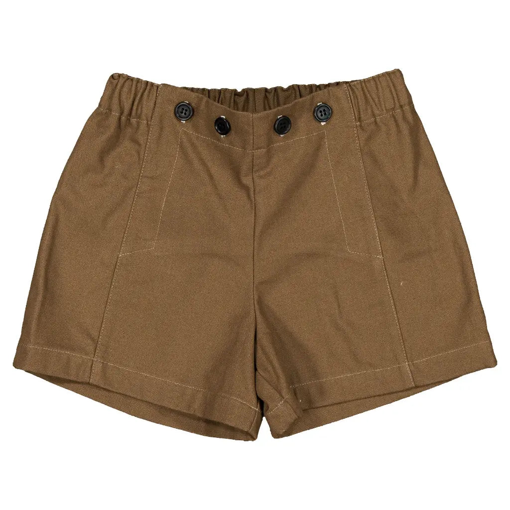 Short SOUFFLOT - light brown [Maison Marelle](26FW)drop1 2