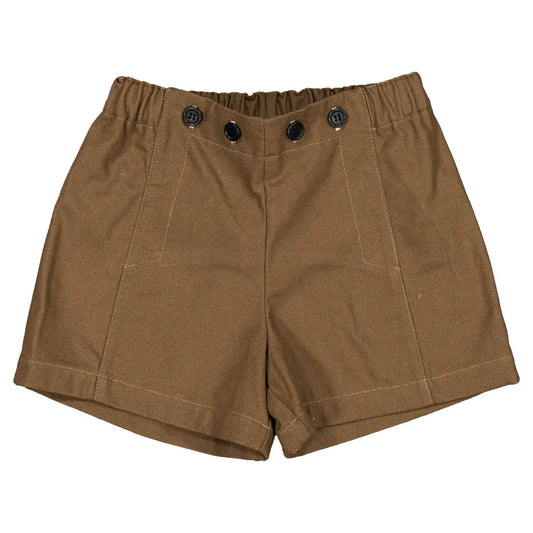 Short SOUFFLOT - light brown [Maison Marelle](26FW)drop1 2