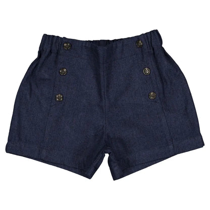 Short SÈVRES - blue chevron [Maison Marelle](26FW)drop1 2